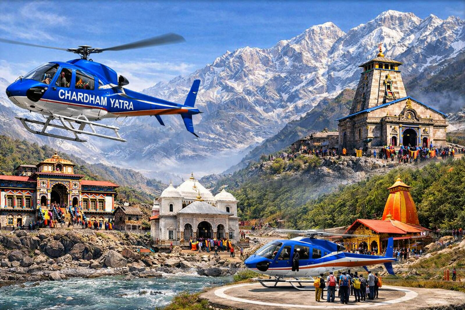 Chardham Yatra by Helicopter